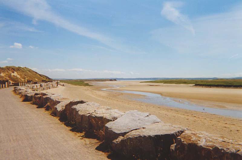 Millennium Coastal Path towards Ferryside