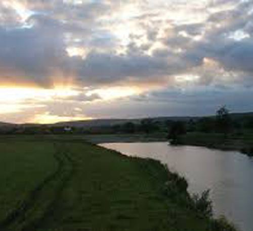 River Towy at Sunset